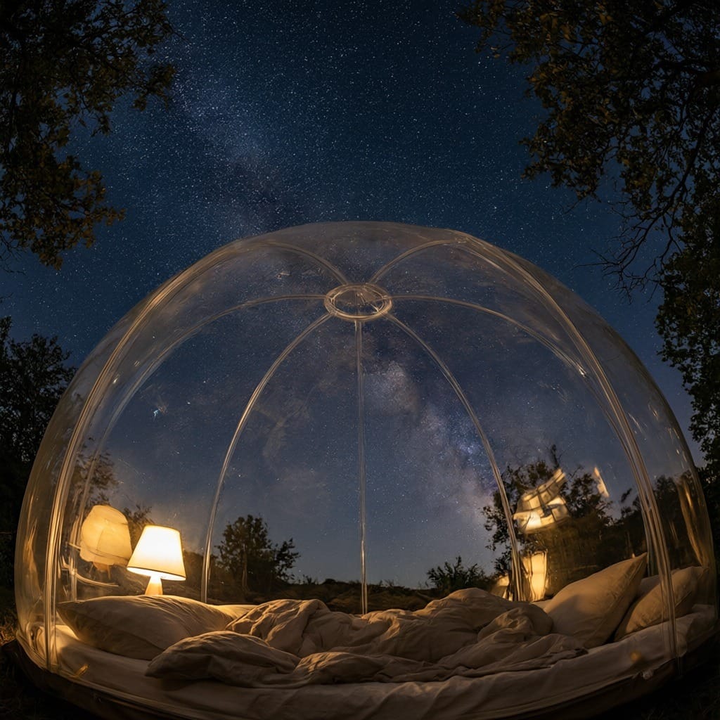 inflatable bubble tent 4