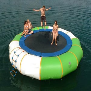 Water bounce bed water trampoline swimming summer essential toys water park