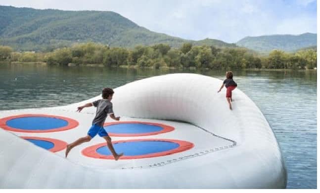 The World’s Most Peculiar Bridge – A Gigantic Inflatable Circle ...