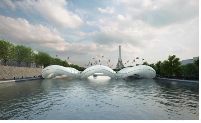 The World’s Most Peculiar Bridge – A Gigantic Inflatable Circle ...