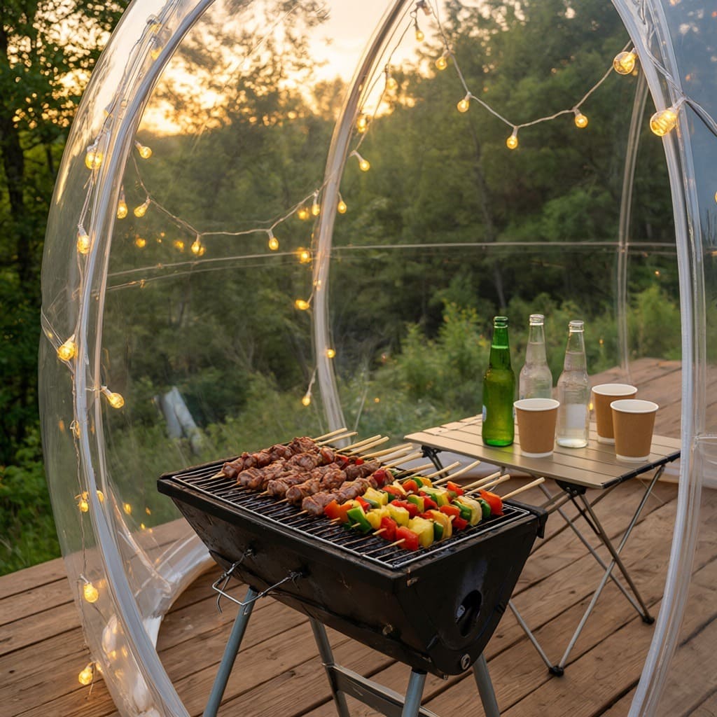 inflatable bubble tent 1